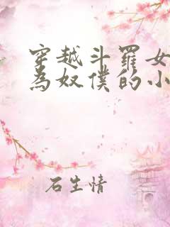 穿越斗罗女人变为奴仆的小说