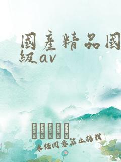 国产精品国产一级av 国产精品国产一级av