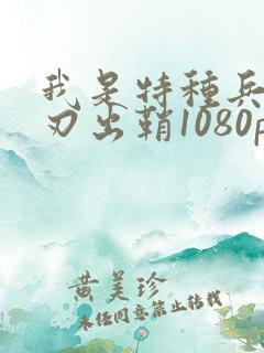 我是特种兵之利刃出鞘1080p下载