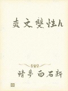 爽文双性h