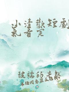 小清欢短剧一口气看完
