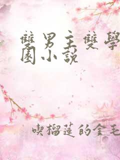 双男主双学霸校园小说