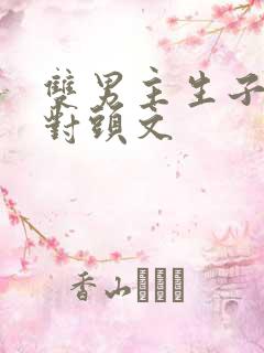 双男主生子文死对头文