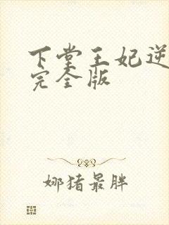 下堂王妃逆袭记完全版