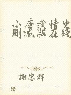 小唐璜情史,无删减版在线观看