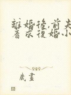 离婚后,前夫哭着求复婚小说全文阅读免费
