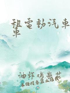 租电动汽车网约车 租电动汽车网约车
