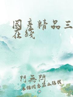 国产精品三级a在线