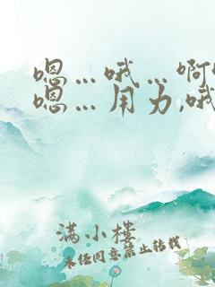 嗯…哦…啊哈…嗯…用力,哦