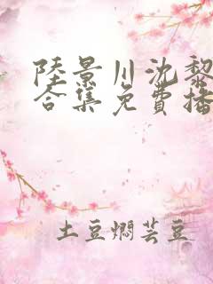 陆景川沈黎短剧合集免费播放