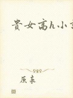 贵女高h小说