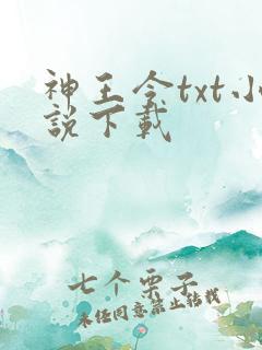 神王令txt小说下载