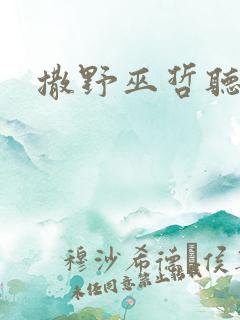 撒野巫哲听小说