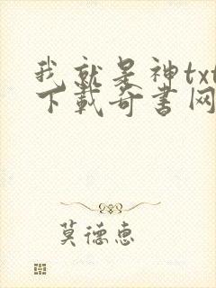 我就是神txt下载奇书网