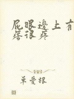 屁眼边上有个疙瘩很疼