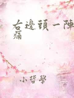 右边头一阵一阵痛 右边头一阵一阵痛