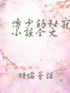 傅少的秘宠娇妻小说全文