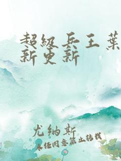 超级兵王叶谦最新更新