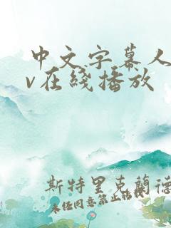 中文字幕人妻av在线播放