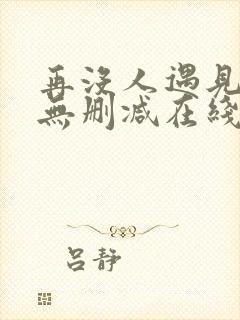 再没人遇见全文无删减在线阅读