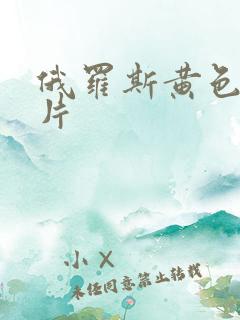 俄罗斯黄色1级片