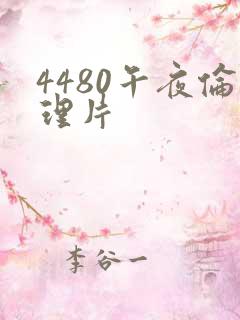 4480午夜伦理片