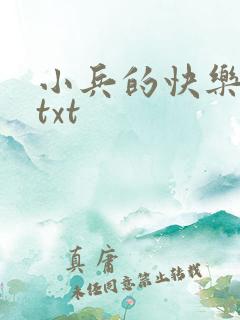 小兵的快乐生活txt