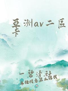 亚洲av二区不卡