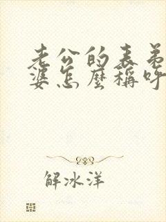 老公的表弟的老婆怎么称呼