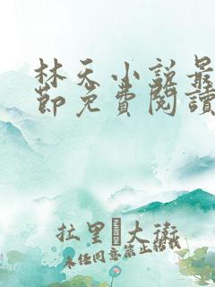 林天小说最新章节免费阅读全文
