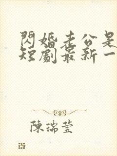 闪婚老公是豪门短剧最新一集