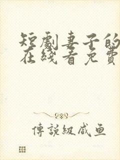 短剧妻子的秘密在线看免费