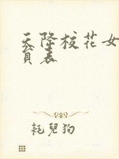 天降校花女友演员表