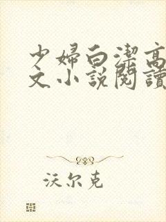 少妇白洁高义全文小说阅读