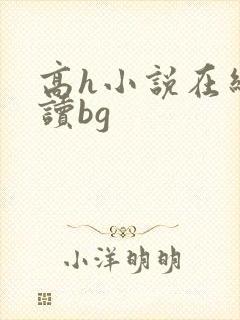 高h小说在线阅读bg