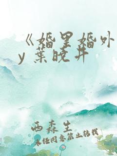《婚里婚外》by 叶晓井