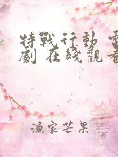 特战行动 电视剧 在线观看