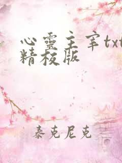 心灵主宰txt精校版
