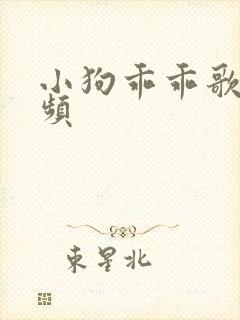 小狗乖乖歌曲视频 小狗乖乖歌曲视频