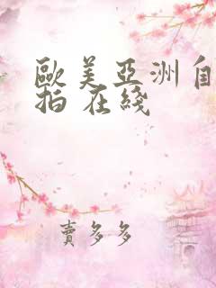 欧美亚洲自偷自拍 在线