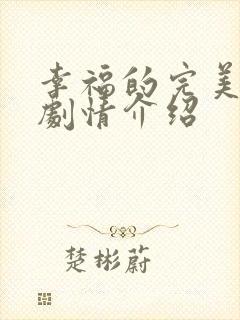 幸福的完美分集剧情介绍