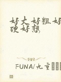 好大好粗好爽好硬好想