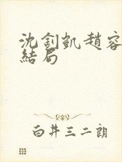 沈钊凯赵容菲大结局