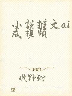 小说推文ai生成视频