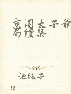 京圈太子爷大结局续集