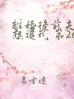 离婚后前夫总是想追我 第260章