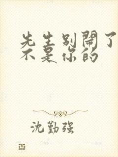 先生别闹了新娘不是你的