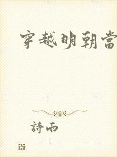 穿越明朝当暴君
