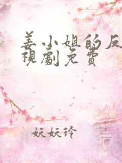 姜小姐的反击电视剧免费