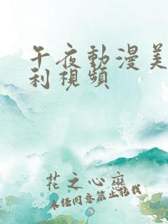 午夜动漫美女福利视频
